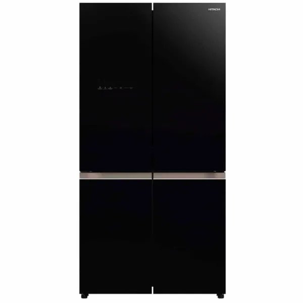 Холодильник Hitachi R-WB720PUC1 GCK (No Frost, 3-камерный, Side by Side, объем 560:357/103л, инверторный компрессор, 90x184x72см, черный)