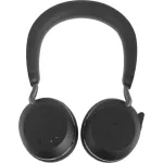 Гарнитура Jabra Evolve2 75 UC Stereo (оголовье, беспроводное/с проводом, накладные, USB Type-A, Unified Communications)