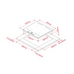 Индукционная варочная поверхность Monsher MHI 6026