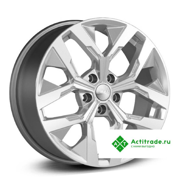 Скад Ламберт R18/7.5J PCD 5x108 ET 44 ЦО 67,1 насыщенный серебристый