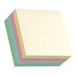 Блок самоклеящийся Hopax 21013 (бумага, 76x76мм, 400листов, 70г/м2, 4цветов)
