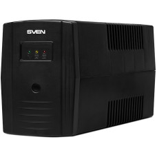ИБП Sven Power Pro+ 600 (Line-Interactive, 600ВА, 360Вт, 2xCEE 7 (евророзетка)) [SV-013837]