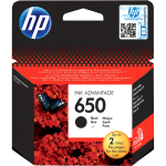 Чернильный картридж HP 650 (черный; DJ IA 2515)