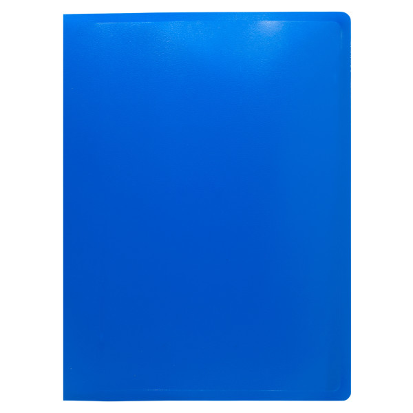 Папка с зажимом Buro ECB04CBLUE (зажимов 1, A4, пластик, толщина пластика 0,5мм, синий)