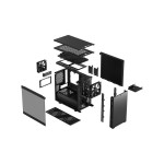 Корпус Fractal Design Define 7 Nano TG Light Tint (Mini-Tower, 1x120мм)