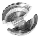 Кулер ID-Cooling DK-01 (Socket: 1150, 1151, 1155, 1156, 1200, 1700, AM3, AM3+, AM4, FM1, FM2, FM2+, алюминий, 28,8дБ, 92x92x25мм, 4-pin)