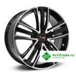 LegeArtis FD77 R18/8J PCD 5x114,3 ET 44 ЦО 63,3 черный с полированной лицевой поверхностью