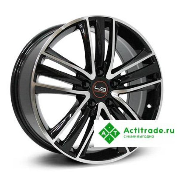 LegeArtis FD77 R18/8J PCD 5x114,3 ET 44 ЦО 63,3 черный с полированной лицевой поверхностью