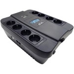 ИБП Powercom SPD-550U LCD USB (Line-Interactive, 550ВА, 330Вт, 4xCEE 7 (евророзетка))