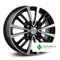 КиК Модена-Оригинал R15/6J PCD 4x100 ET 46 ЦО 54,1 черный глянцевый с полированной лицевой поверхностью [r74554SK]