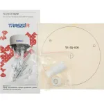 Камера видеонаблюдения Trassir TR-D3121IR2 v6 (IP, антивандальная, купольная, поворотная, уличная, 2Мп, 2.8-2.8мм, 1920x1080, 25кадр/с)