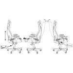 Кресло игровое Knight Outrider Light-20