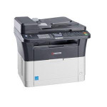 МФУ Kyocera FS-1025MFP (лазерная, черно-белая, A4, 25стр/м, 1800x600dpi, авт.дуплекс, 20'000стр в мес, RJ-45)