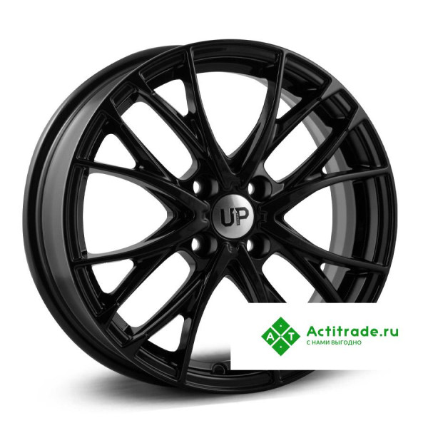 Wheels UP Up111 R16/6J PCD 4x100 ET 45 ЦО 60,1 черный глянцевый