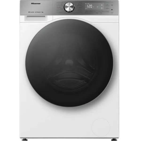 Стиральная машина Hisense WF5S7041BW3(60x85x43.5см, фронтальная, макс:7кг, 1400об/мин, белый)