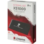 Внешний жесткий диск SSD 2Тб Kingston (1050/1000 Мб/с, USB 3.2 Gen 2 Type-A, внешний)