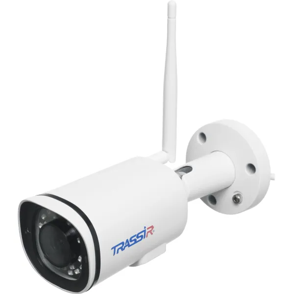 Камера видеонаблюдения Trassir TR-D2121IR3W (IP, уличная, цилиндрическая, 2Мп, 3.6-3.6мм, 1920x1080, 25кадр/с)