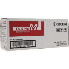 Тонер-картридж Kyocera TK-5140M (пурпурный; 5000стр; ECOSYS P6130cdn, M6x30cdn) [1T02NRBNL0]