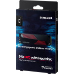 Жесткий диск SSD 1Тб Samsung 990 PRO (2280, 7450/6900 Мб/с, 1550000 IOPS, PCI-E, 1024Мб, для ноутбука и настольного компьютера)