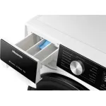 Стиральная машина Hisense WF3S7021BWU(фронтальная узкая, класс стирки/отжима/э.потребления: A/B/A+++ , макс: 7кг, 1200 об/мин, инвертер, 59.5x84.5x45см, белый)
