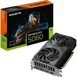 Видеокарта GeForce RTX 5060 2512МГц 8Гб Gigabyte OC (GDDR7, 128бит, 1xHDMI, 3xDP)
