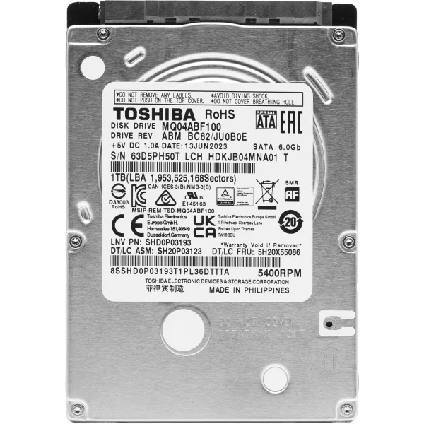 Жесткий диск HDD Toshiba MQ04 (2.5