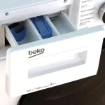 Стиральная машина Beko WSPE6H612W(фронтальная средняя, класс стирки/отжима/э.потребления: A/B/A , макс: 6,5кг, 1200 об/мин, инвертер, 60x84x44см, белый)