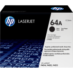 Тонер-картридж HP 64A (черный; 10000стр; LJ P4014, 4015, 4515)