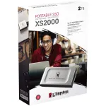 Внешний жесткий диск SSD 2Тб Kingston (2000/2000 Мб/с, USB 3.2 Gen 2 Type-C, внешний)