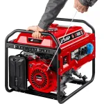 Электрогенератор ЗУБР СБ-8000 (бензиновый, однофазный, пуск ручной, 8/7,5кВт, непр.работа 9ч)