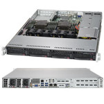 Серверная платформа Supermicro SYS-6019P-WTR (2x750Вт, 1U)