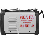 Сварочный аппарат РЕСАНТА САИ-205Т LUX (140-260В, инвертор, ММА DC, 20-205A, 6,3кВт)