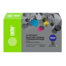 Cactus CS-EPT6037 (серый пигментный; 220стр; Stylus PRO 7880, 9880) [CS-EPT6037]