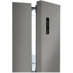 Холодильник Weissgauff WCD 450 X NoFrost Inverter (No Frost, A+, 2-камерный, Side by Side, инверторный компрессор, нержавеющая сталь)