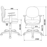 Кресло детское Бюрократ CH-W356AXSN