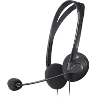 Гарнитура DEFENDER Aura 102 (оголовье, с проводом, 1.8м, накладные, 2 x mini jack 3.5 mm) [63102]