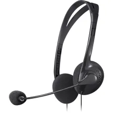 Гарнитура DEFENDER Aura 102 (оголовье, с проводом, 1.8м, накладные, 2 x mini jack 3.5 mm)