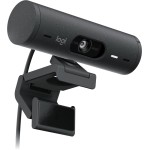 Веб-камера Logitech BRIO 500 (4млн пикс., 1920x1080, микрофон, автоматическая фокусировка, USB Type-C)