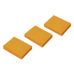 Блок самоклеящийся Silwerhof 682159-07 (оранжевый, 38x51)