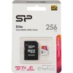 Карта памяти microSDXC 256Гб Silicon Power (Class 10, 100Мб/с, UHS-I U1, адаптер на SD)
