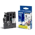 Самоклеящаяся непрерывная ламинированная лента Brother черн/бел (шир. 9 мм)