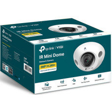 Камера видеонаблюдения TP-Link VIGI C230I Mini(2.8mm) (IP, антивандальная, внутренняя, купольная, 3Мп, 2.8-2.8мм, 2304x1296, 30кадр/с) [VIGI C230I MINI(2.8MM)]