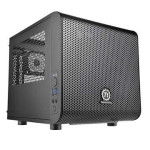 Корпус Thermaltake Core V1 CA-1B8-00S1WN-00 Black (Mini-Tower, 1x200мм)