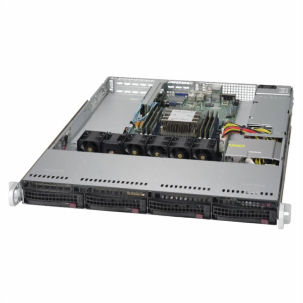 Серверная платформа Supermicro SYS-5019P-WT (1x600Вт, 1U)