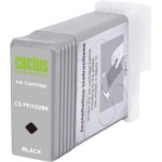 Чернильный картридж Cactus CS-PFI102BK (черный; 130стр; iPF500, iPF600, iPF700, MFP M40, iPF765, LP17, LP24)