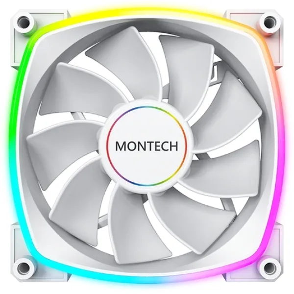 Кулер Montech RX140 PWM WHITE