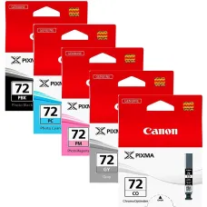 Canon PGI-72 PBK/GY/PM/PC/CO (многоцветный; 510стр; 14мл; PIXMA PRO-10, PRO-10S [6403B,PGI72PBK,PGI72GY,PGI72PM,PGI72PC,PGI72CO]) [6403B007]