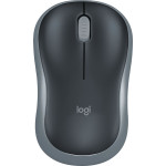 Мышь Logitech Wireless Mouse M185 Grey-Black USB (радиоканал, кнопок 3, 1000dpi)