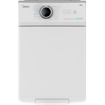 Стиральная машина Midea MF100T80BS/W-RU(вертикальная полноразмерная, класс стирки/отжима/э.потребления: A , макс: 8кг, белый)