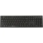 Клавиатура и мышь Oklick 240 M Multimedia Keyboard Black USB (радиоканал, классическая мембранная, 104кл, светодиодная, кнопок 4, 1600dpi)